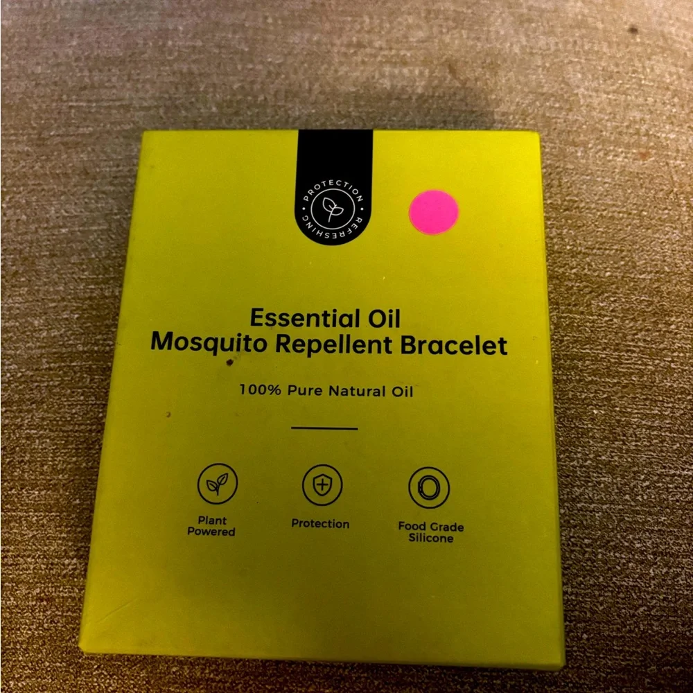 Essential Oil Mosquito Repellent Bracelet - New In Box
